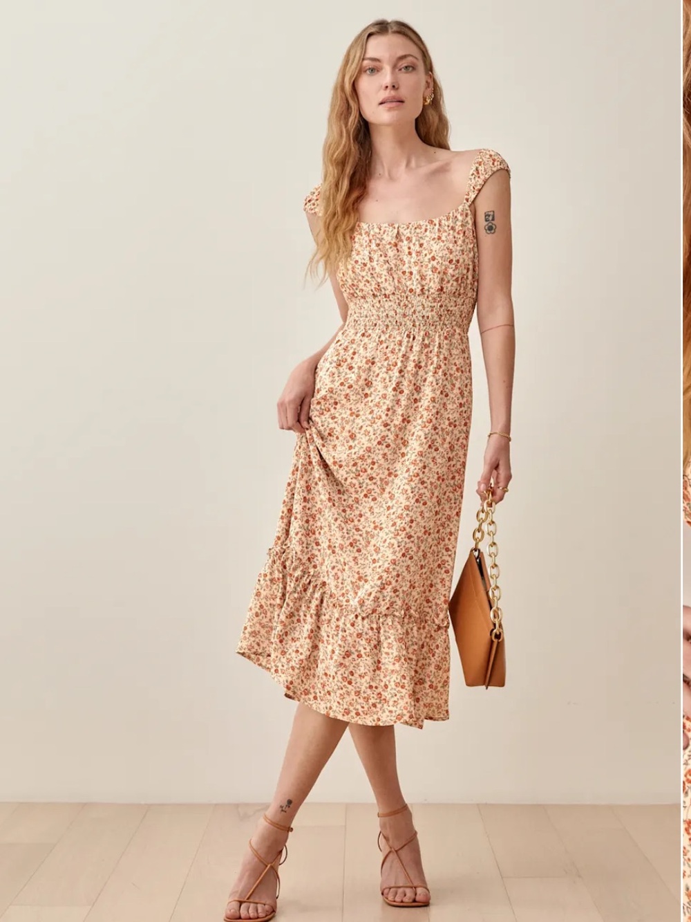 NWT Reforms  Sunstone Dress in Fairy Floral